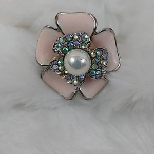 3/$15 Pink Flower Ring